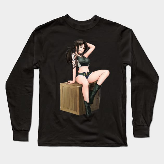 Revy Crate Long Sleeve T-Shirt by RevyTwoHands